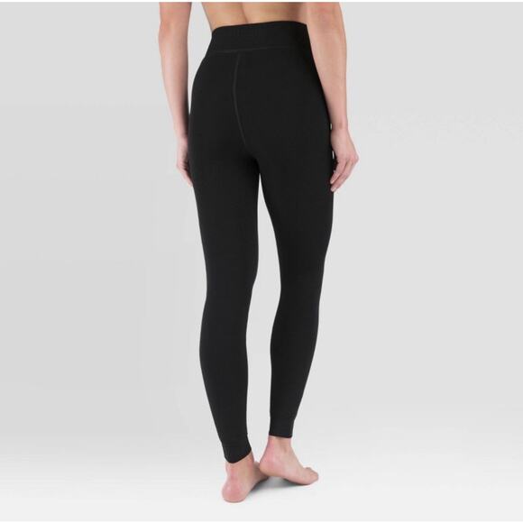 Wander by Hottotties Women's VelvetLined Thermal Leggings - Black S - Picture 2 of 3